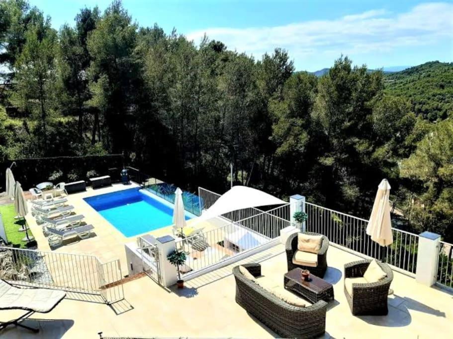 Villa Mur - Espectacular Villa Cerca De Sitges Y Bcn Olivella Luaran gambar